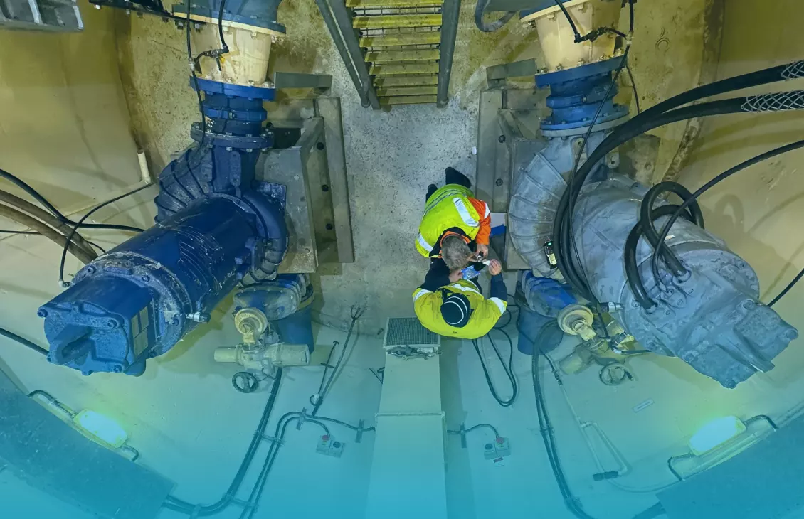 Water utility uses VibCloud with variable speed equipment